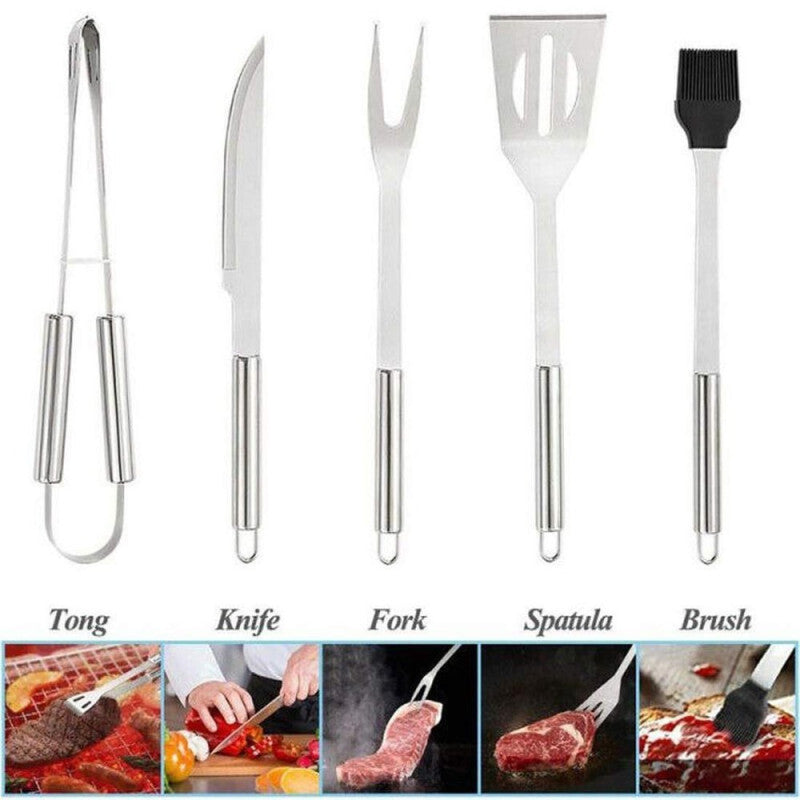 9-Piece Grill Tool Kit
