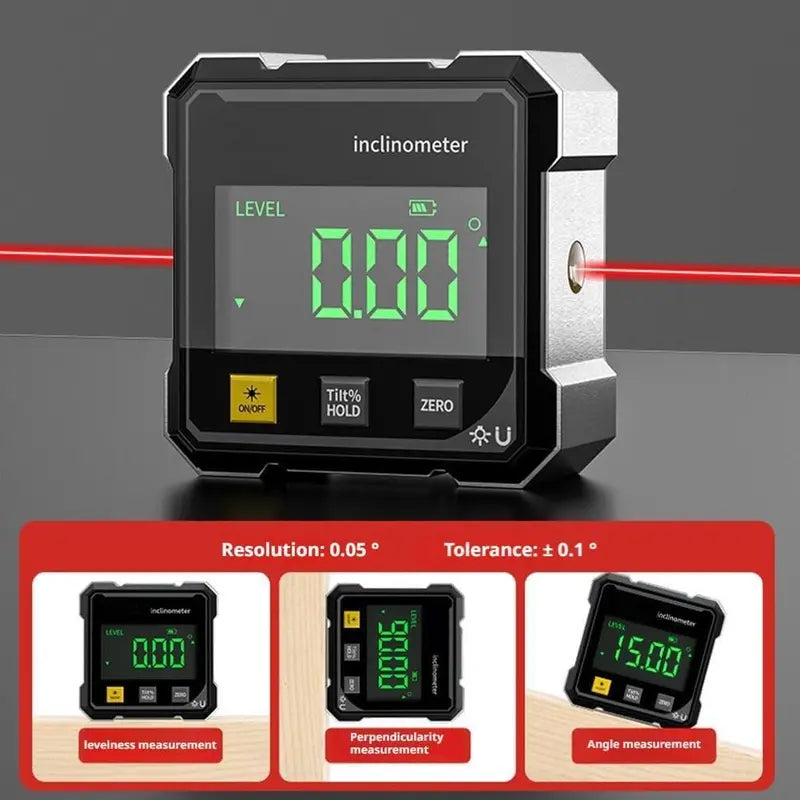 Laser Precision Angle Reader