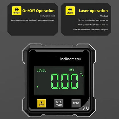 Laser Precision Angle Reader