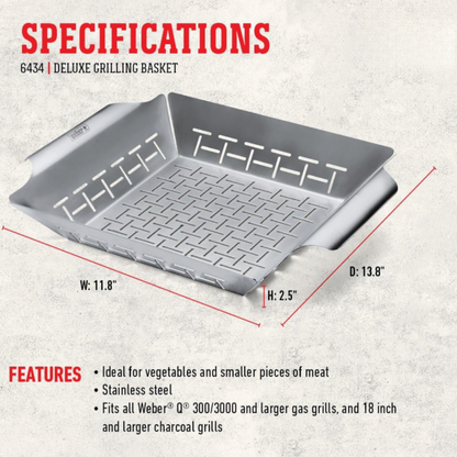 Open Grill Basket